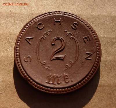 Саксония 2 марки 1921 керамика до 22-00 05.03 - IMAG0414_2