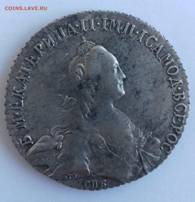 1рубль 1769г СПБ СА до 8.03.19 - жж