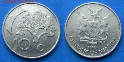 Намибия - 10 центов 1998 года до 9.03 - Намибия 10 центов 1998