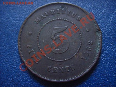 Маврикий 5 центов 1882 до 15.06 в 21.00 М - LPIC5612.JPG