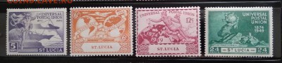 Сент - Люсия 1949 год-75 лет почтовому союзу - 176
