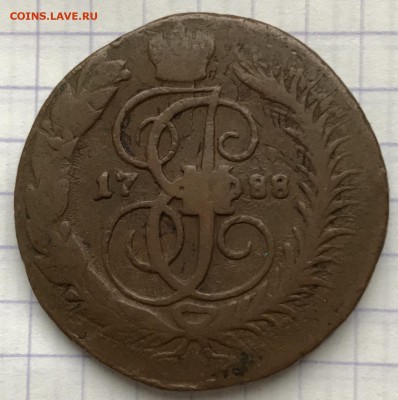 2 копейки, 1788 год. ММ - 85A5824E-723F-481C-964F-43C87AFFE1B4