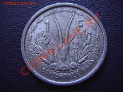 Франц. Западная Африка 1 франк 1955 до 15.06 в 21.00 М - LPIC5934.JPG