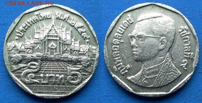 Таиланд - 5 бат 2006 года до 10.03 - Таиланд 5 бат 2006