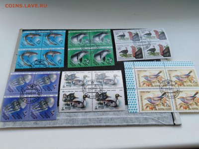 Марки СССР.25 квартблоков.старт с 1 руб.Окон 9.03.1019 - FQAWh3xnYGY