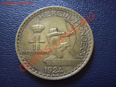 Монако 1 франк 1924 Лучник до 15.06 в 21.00 М - LPIC5948.JPG