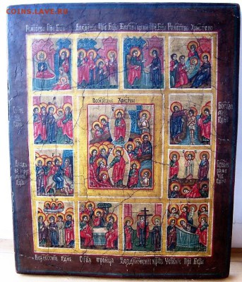 Икона Воскресение Христово двунадесятые праздники 8.03 22-0 - image (3)