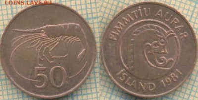 Исландия 50 эйре 1981 г., до 11.03.2019 г. 22.00 по Москве - Исландия 50 эйре 1981 5457