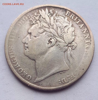 2 кроны 1823 Англия - 20190305_101840