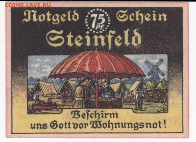 Нотгельд - Штайнфельд 75 пфеннигов 1921 г. до 11.03 в 22.00 - IMG_20190305_0018