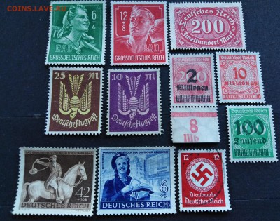 Подборка марок Третьего Рейха.1920-1940-х. до 9,03.19 - CJwE3Cq_YIQ