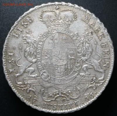 Hessen-Kassel Taler 1766 - реверс