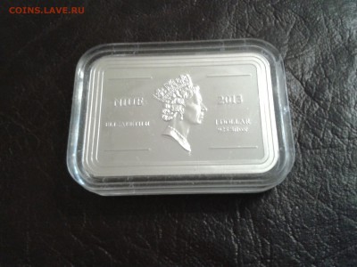 Ниуэ, Тропические рыбы - голубой хирург, 1$ 2013 года Ag, цв - 2011-05-05 20.56.14