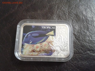 Ниуэ, Тропические рыбы - голубой хирург, 1$ 2013 года Ag, цв - 2011-05-05 20.55.40