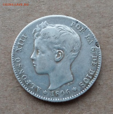 Испания 1 песета 1896 до 22-00 12.03 - IMAG0500~2
