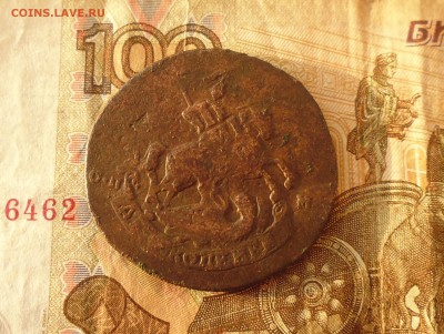 2 копейки 1763 года СП-М перечекан с 4к до 10.03.в 22.10 мс - IMG_20190307_201515.JPG