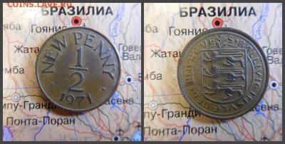 Гернси ½ нового пенни, 1971 - 11