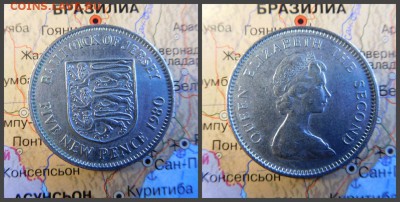 Джерси 5 новых пенсов, 1980 - 15