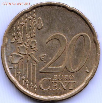 Финляндия 20 евроцентов 1999 г. до 24.00 14.03.19 г - 067
