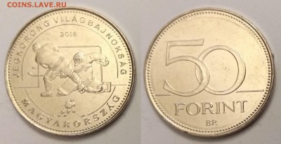 Венгрия 50 форинтов 2018 хоккей - 12.03 22:00мск - IMG_20190304_192908