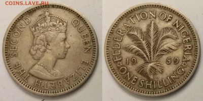 Британская Нигерия шиллинг 1959 г - 12.03 22:00мск - IMG_20190304_193302