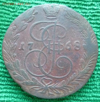 5 копеек 1761,до 8.03 - 68-2