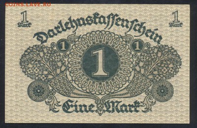 Германия 1 марка 1920 г. ПРЕСС.  10.03. 19 г. 22 -00 МСК. - 1  м. 1920