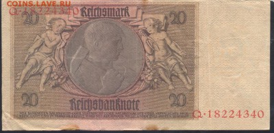 Германия 20 марок 1929 г.  10.03. 19 г. 22 -00 МСК. - 20  м. 1929