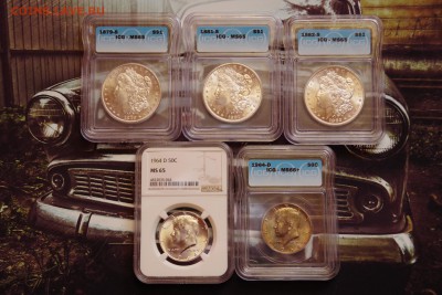 Монеты США (half, dollar, morgan, kennedy) - gbLDfRAK6Sw