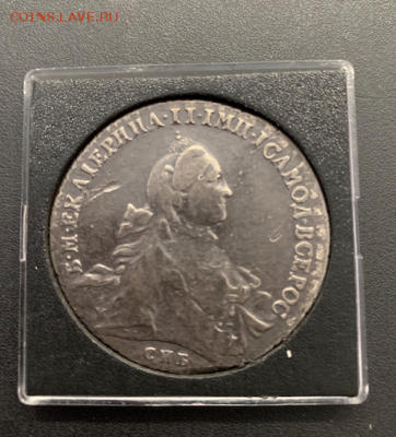 Рубль 1762 года СПБ-НК. Екатерина 2 - Снимок экрана 2019-03-08 в 23.16.03