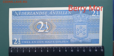 2 гульдена 1970г., ДО 13.03. - Антилы 2 1-2 гульден 1970г., В.(1)
