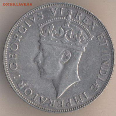 1 шиллинг, 1941 год. East Africa - 36