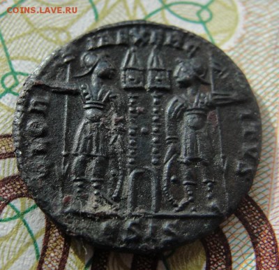 медная монета Константина Второго нечастая, сохранность_1 - 1r