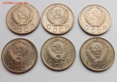 10 копееек 1952 53 54 55 56 1957гг до 15.03.19г. в 22:00 МСК - P90309-130126