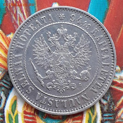 Финляндия 1 марка 1908 РЕДКАЯ! до 14.03 в 22.00 - 20190309_163757