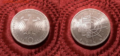 ФРГ. 10 марок 1989 г. Бонн. До 13.03.19. - 20190309_213423