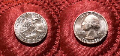 США. 25 центов 1976 г. Барабанщик. Серебро. До 13.03.19. - 20190309_213610