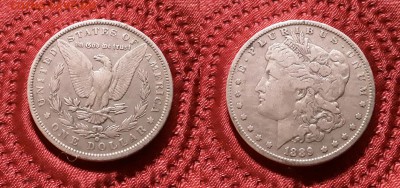 США. 1 доллар 1889 г. Морган. До 13.03.19. - 20190309_214247