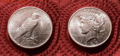 США. 1 доллар 1923 г. Peace. До 13.03.19. - 20190309_214524