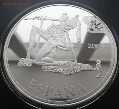 Сальвадор Дали 50 евро 2009год 169 грамм старт 5100 до 17.03 - IMG_20190310_233904