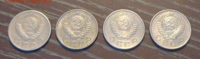 10 копеек 1954-57 4 штуки до 17.03, 22.00 - 10  коп 1954 - 1957 4 штуки_2
