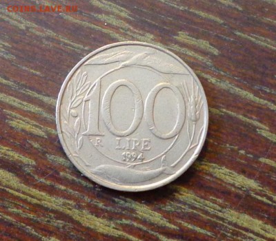 ИТАЛИЯ - 100 лир ГОЛОВА ДЕВУШКИ до 17.03, 22.00 - Италия 100 лир 1994