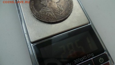 Рубль ПетраI 1724 года на подлинность - rubl_1724_matros_xf (5)