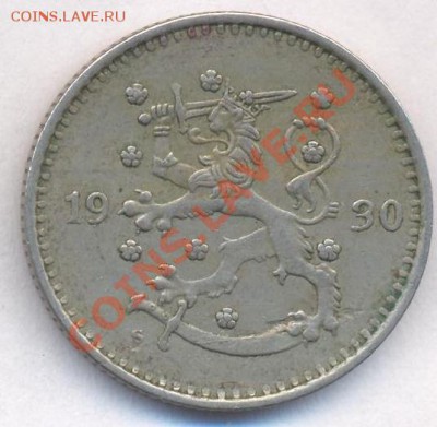 Финляндия 1 марка 1930 г.До 15.06.11 г. 20-00 МСК. - Финляндия 30
