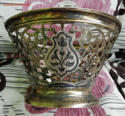 старое советское серебро ваза до 17.03 в 22.00 по мск - IMG_20190312_103504