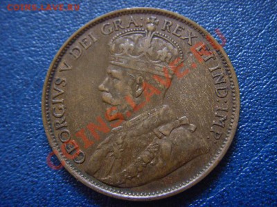 Канада 1 цент 1920 Георг до 16.06 в 21.00 М - LPIC5545.JPG