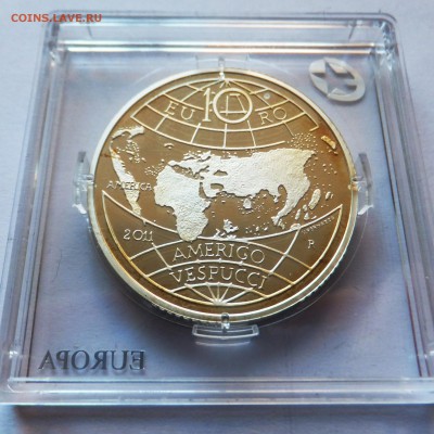 Италия 10 евро 2010, 2011 - на оценку - 2011-2