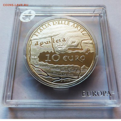 Италия 10 евро 2010, 2011 - на оценку - 2010-2