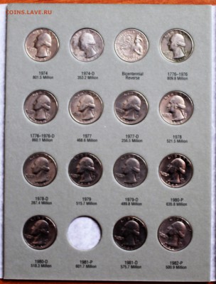 США 25 центов 1965-1987гг 39 штук  до 17.03. 22:00 мск - IMG_4700.JPG