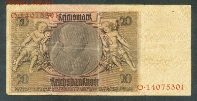 Германия 20 марок 1929 - Германия_1929-20марок-тип-А-К_спинка